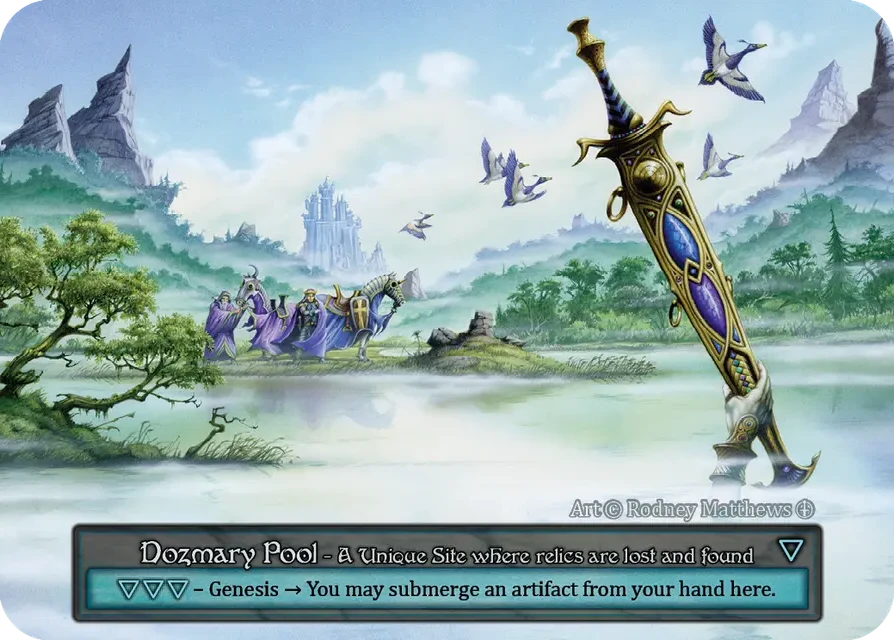 Sorcery Contested Realm Arthurian Legends - Dozmary Pool