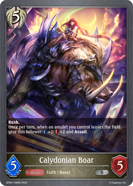 Cosmic Mythos BP04-108 Calydonian Boar