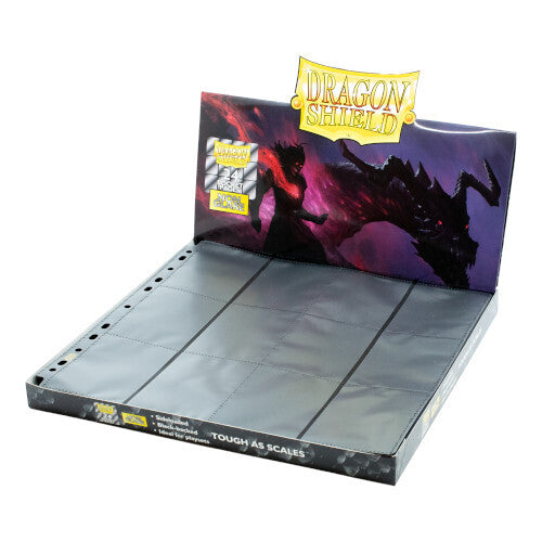 Dragon Shield 24-Pocket Binder Pages Sideloading - Non Glare