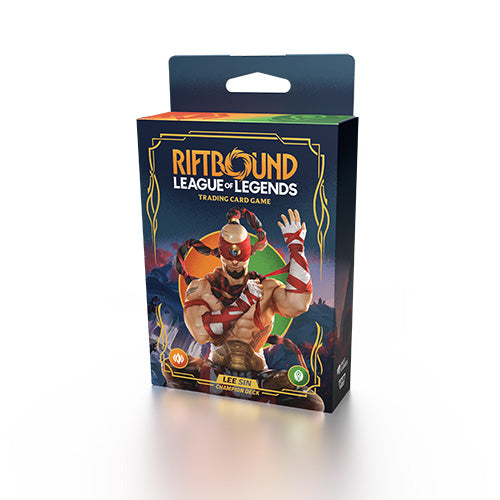 Riftbound: League of Legends Trading Card Game - Origins Champion Deck - Lee Sin