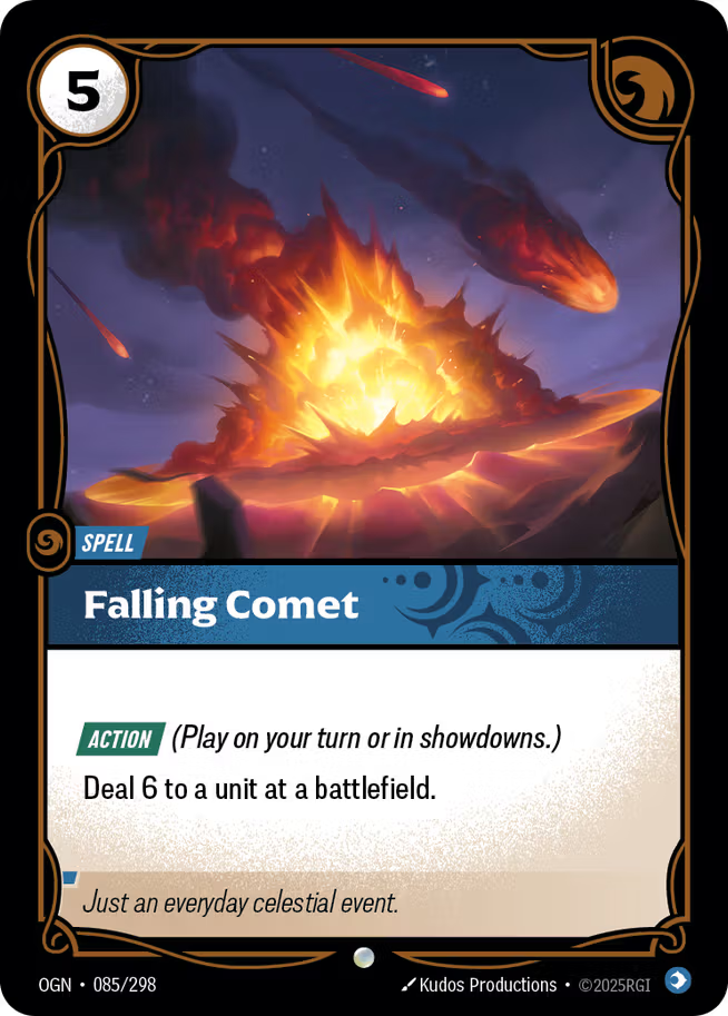 Riftbound: League of Legends TCG Origins 085/289 Falling Comet