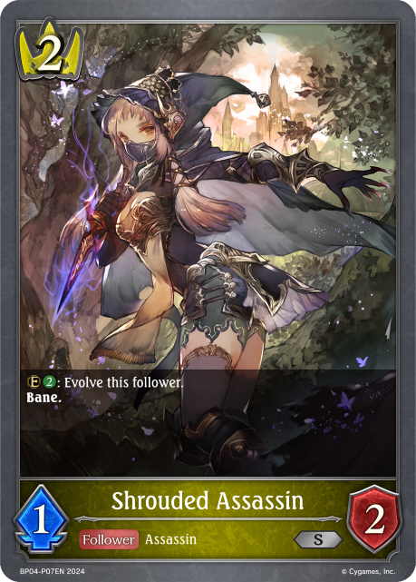 Cosmic Mythos BP04-P07 Shrouded Assassin