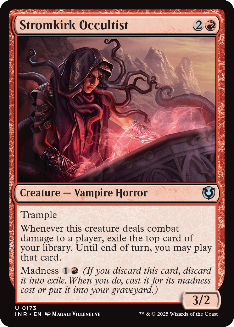 MTG Innistrad Remastered 0173 Stromkirk Occultist