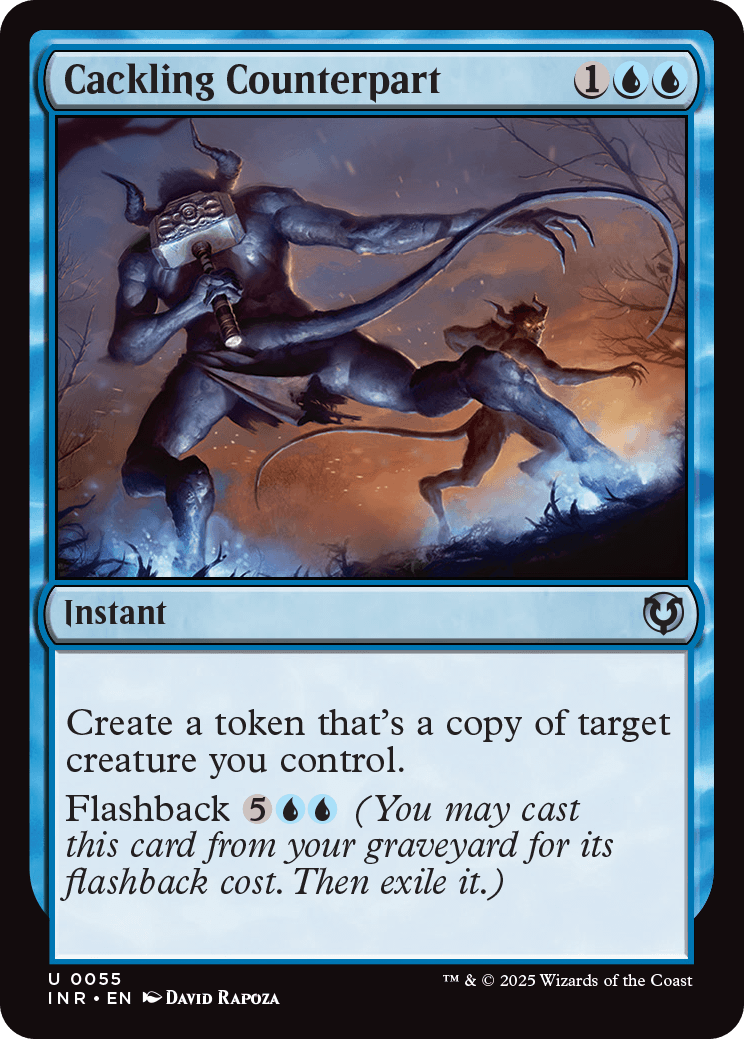 MTG Innistrad Remastered 0055 Cackling Counterpart