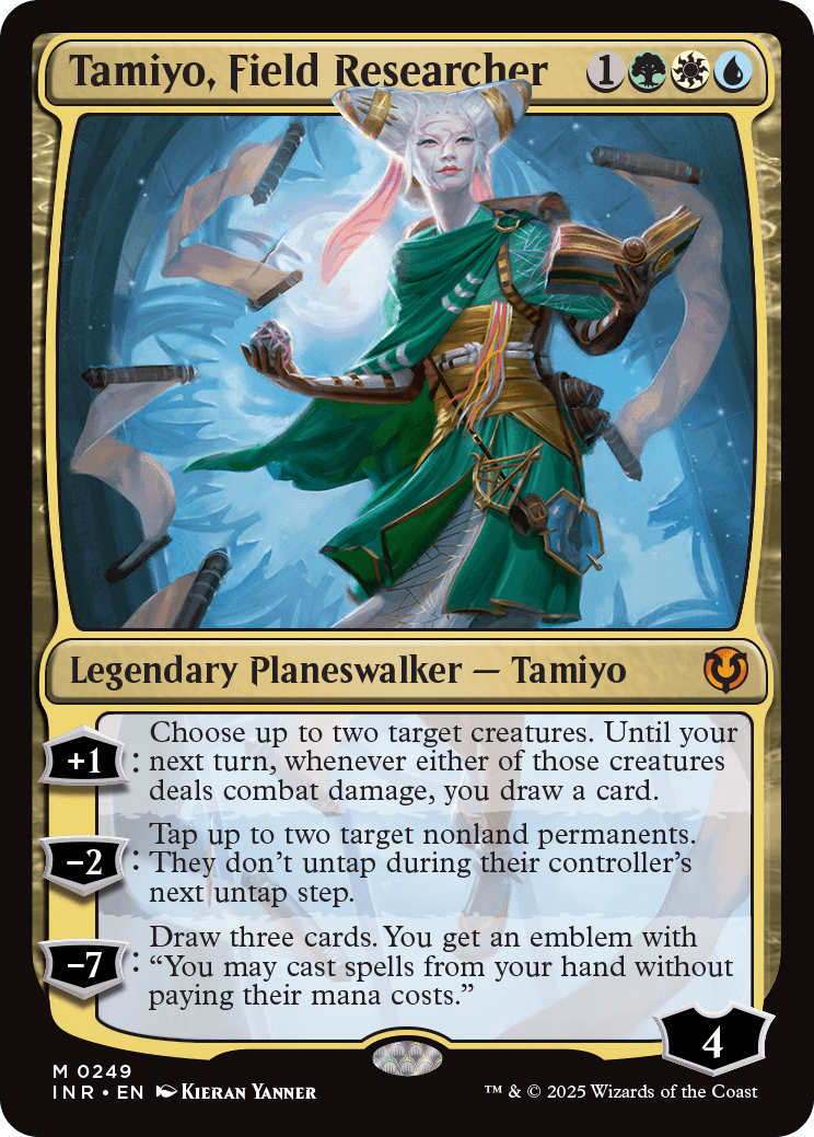 MTG Innistrad Remastered 0249 Tamiyo, Field Researcher