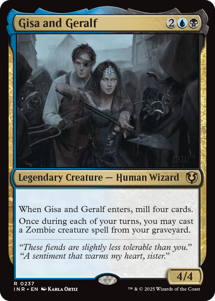 MTG Innistrad Remastered 0237 Gisa and Geralf