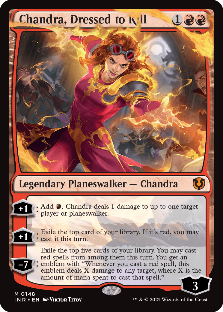 MTG Innistrad Remastered 0148 Chandra, Dressed to Kill