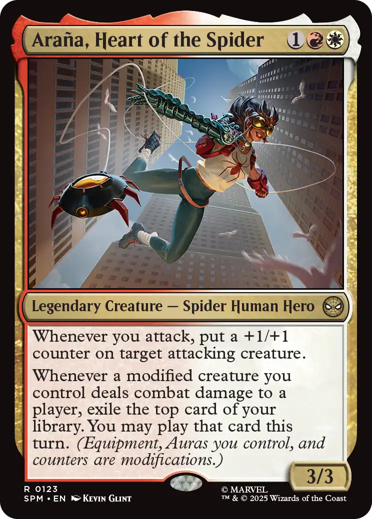 MTG - Marvel's Spider-man 0123 Araña, Heart of the Spider