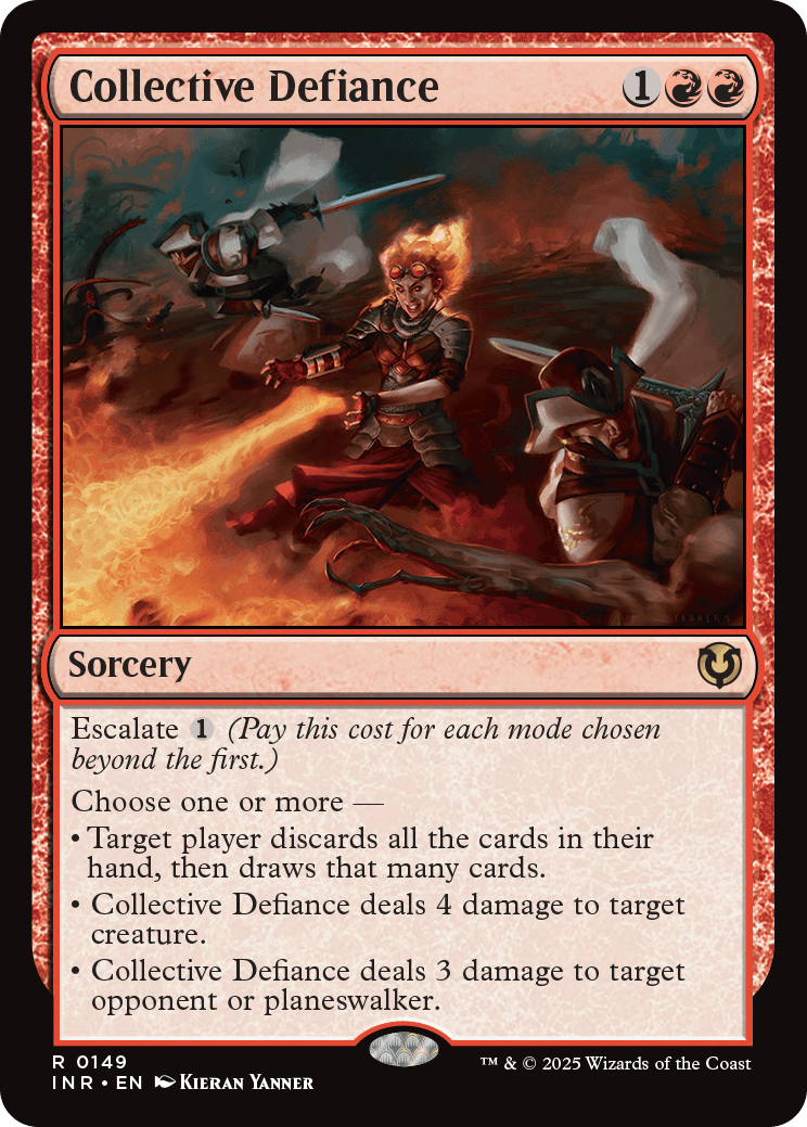 MTG Innistrad Remastered 0149 Collective Defiance