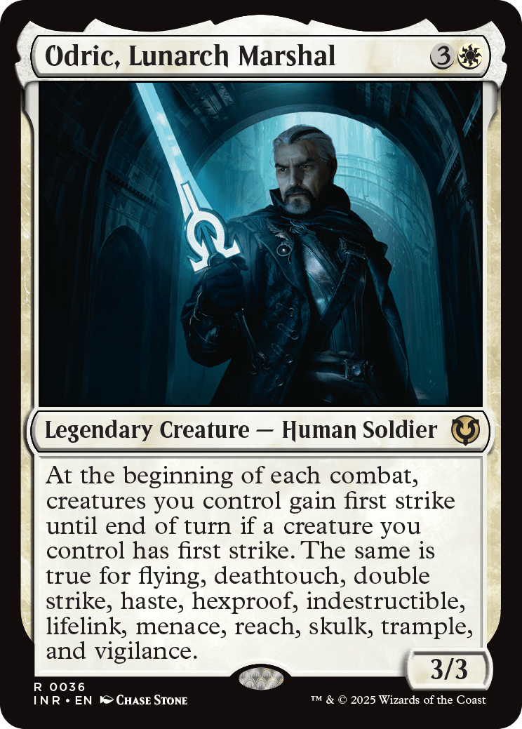 MTG Innistrad Remastered 0036 Odric, Lunarch Marshal