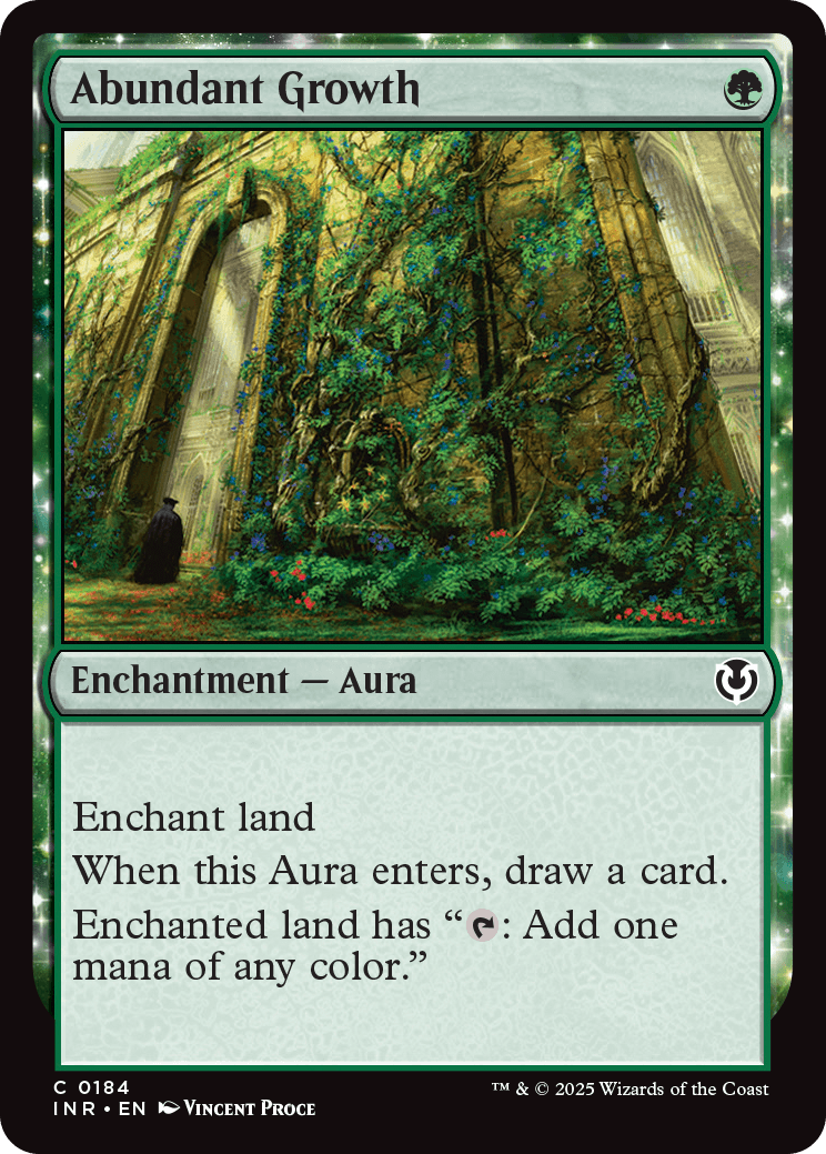 MTG Innistrad Remastered 0184 Abundant Growth