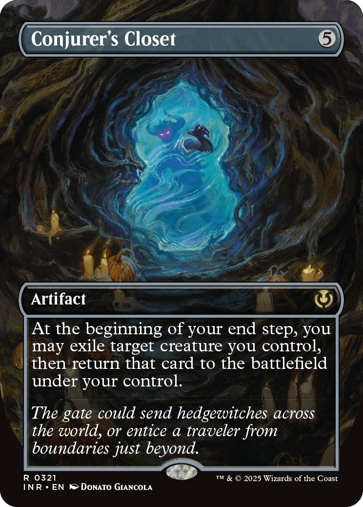 MTG Innistrad Remastered 0321 Conjurer's Closet Borderless