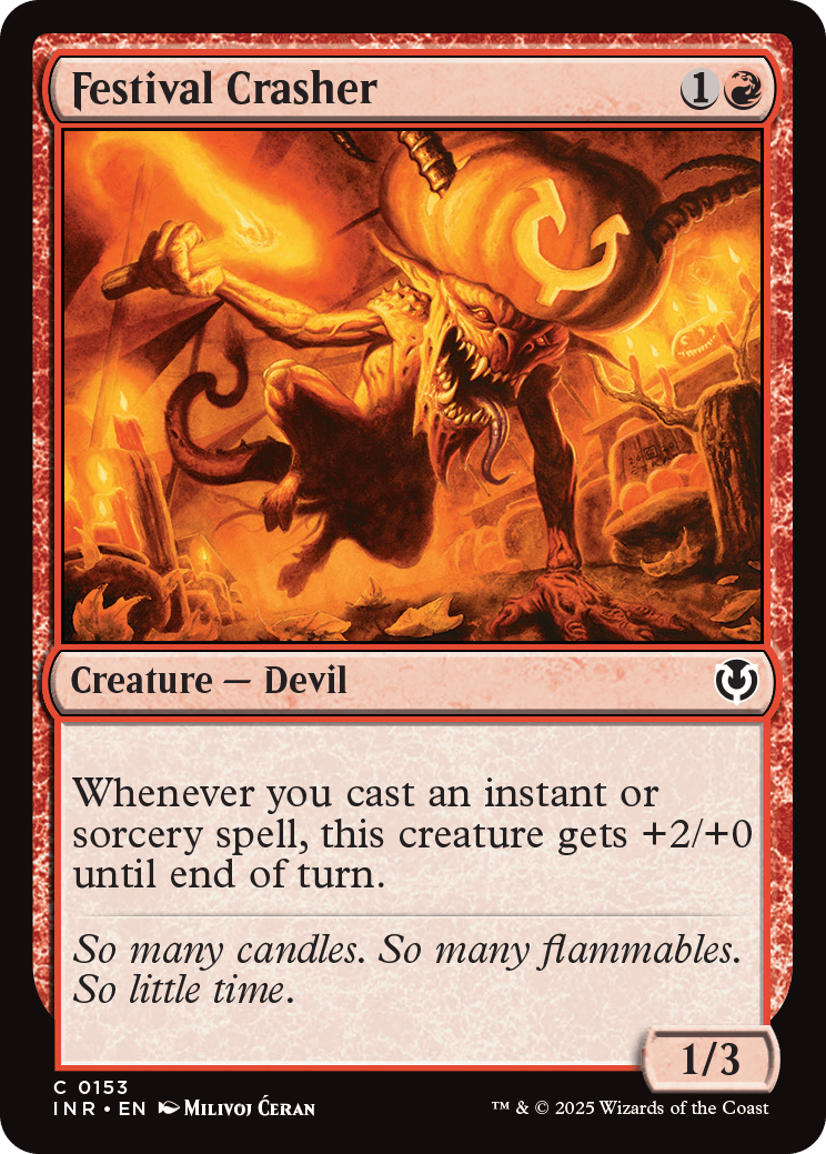 MTG Innistrad Remastered 0153 Festival Crasher