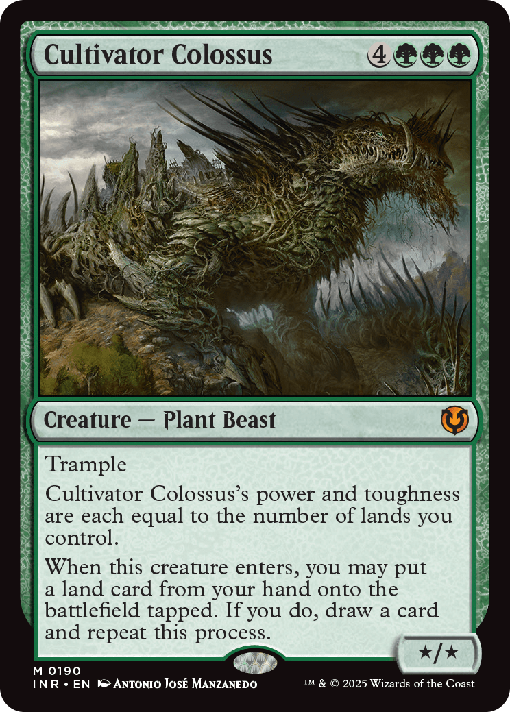 MTG Innistrad Remastered 0190 Cultivator Colossus