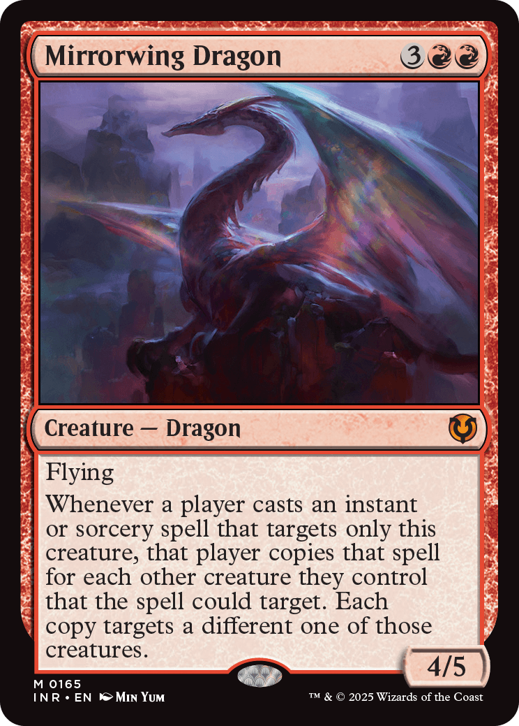 MTG Innistrad Remastered 0165 Mirrorwing Dragon