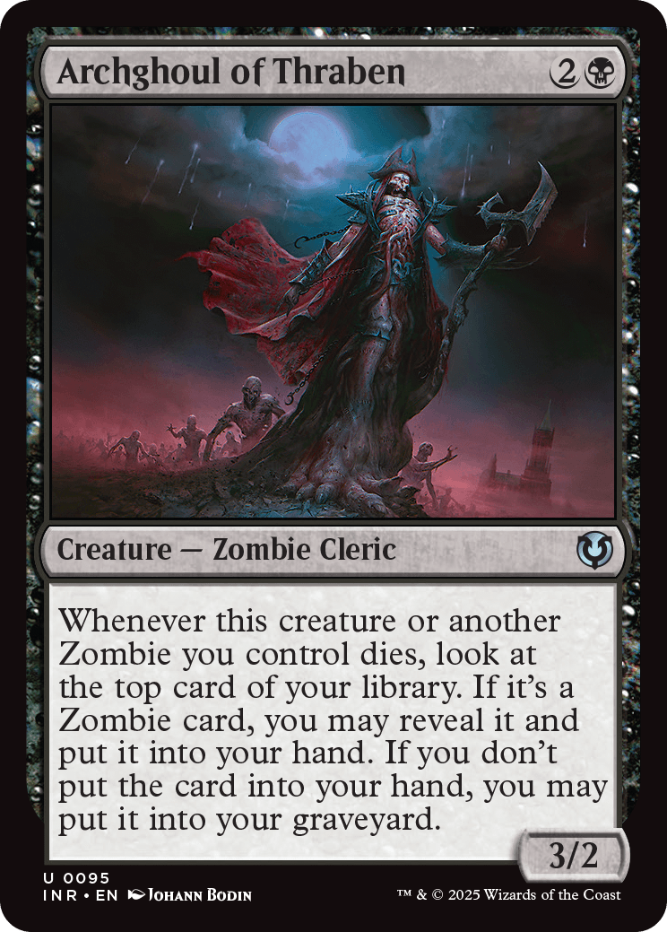 MTG Innistrad Remastered 0095 Archghoul of Thraben