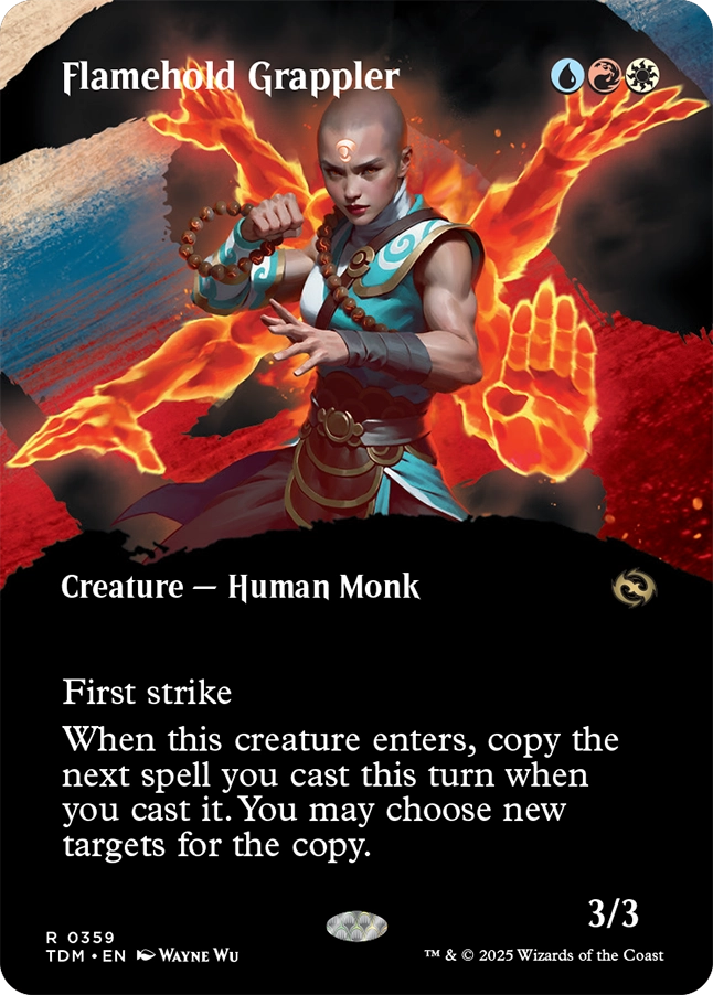 Tarkir: Dragonstorm 0359 Flamehold Grappler Borderless