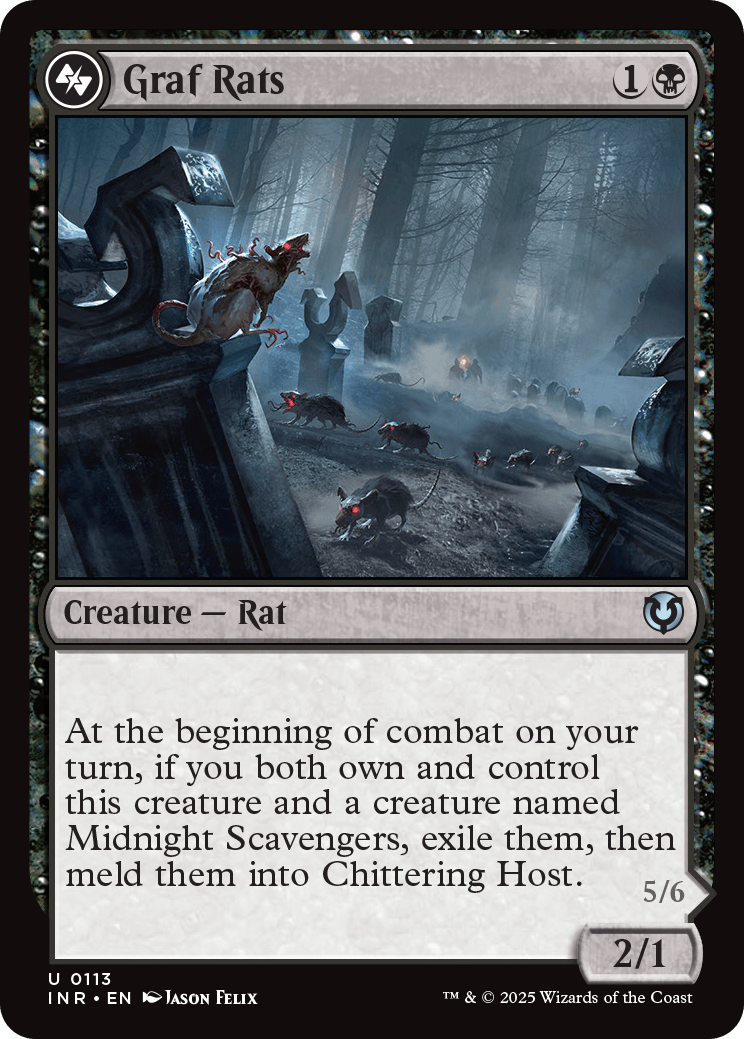 MTG Innistrad Remastered 0113 Graf Rats