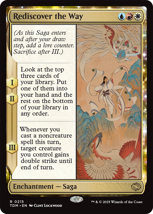 Tarkir: Dragonstorm 0215 Rediscover the Way