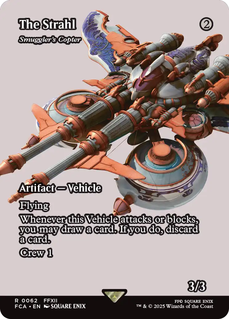 MTG - Final Fantasy 0062 Smuggler's Copter Showcase