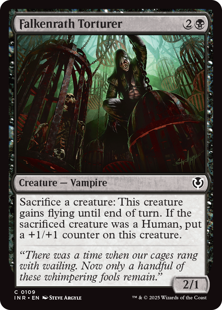 MTG Innistrad Remastered 0109 Falkenrath Torturer