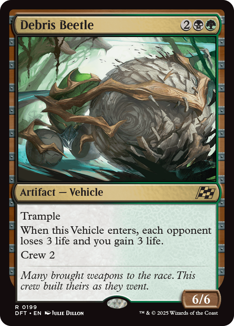 MTG Aetherdrift 0199 Debris Beetle