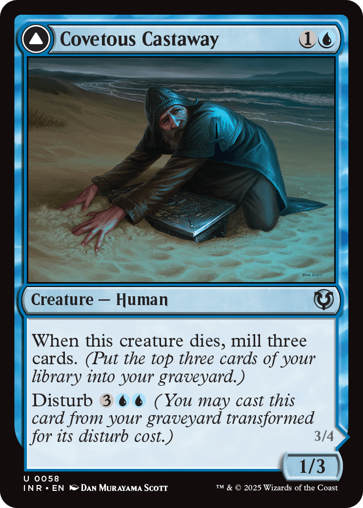 MTG Innistrad Remastered 0058 Covetous Castaway