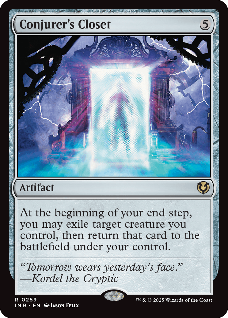 MTG Innistrad Remastered 0259 Conjurer's Closet