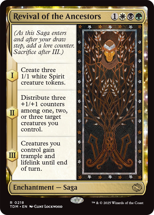 Tarkir: Dragonstorm 0218 Revival of the Ancestors