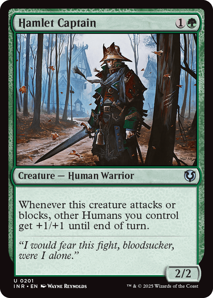 MTG Innistrad Remastered 0201 Hamlet Captain