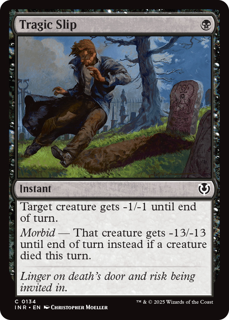 MTG Innistrad Remastered 0134 Tragic Slip