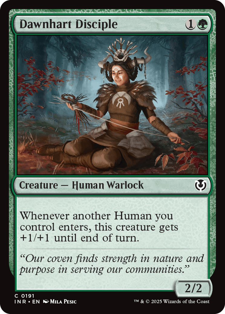 MTG Innistrad Remastered 0191 Dawnhart Disciple