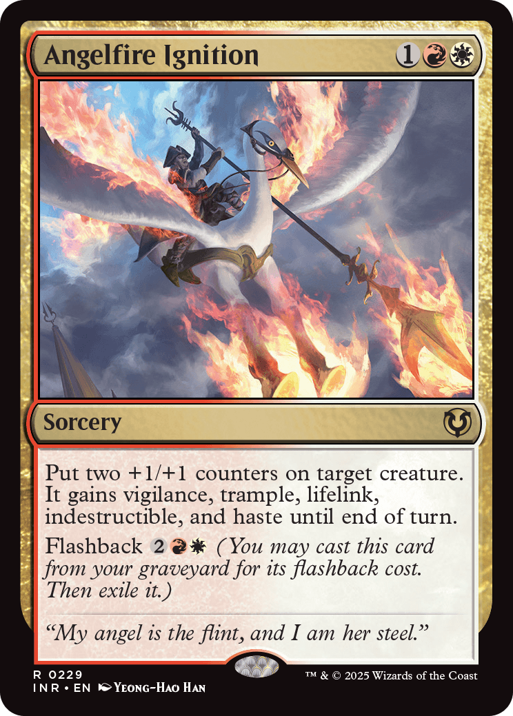 MTG Innistrad Remastered 0229 Angelfire Ignition
