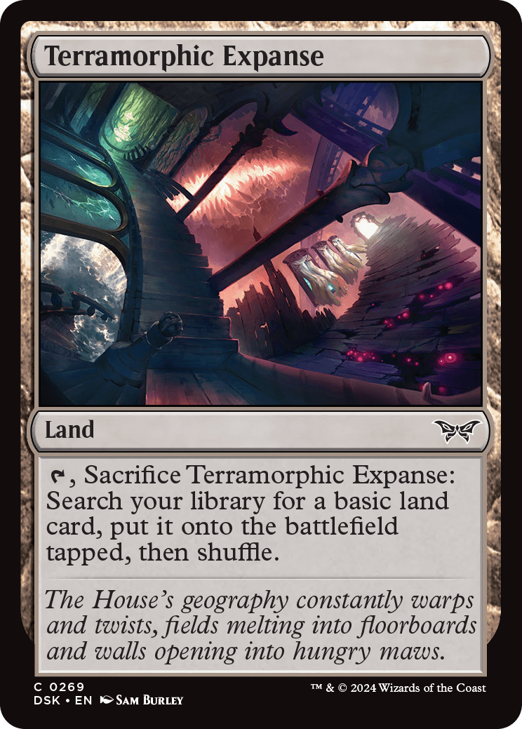 MTG Duskmourn House of Horrors 0269 Terramorphic Expanse
