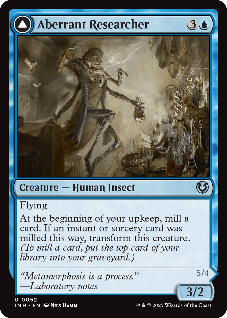 MTG Innistrad Remastered 0052 Aberrant Researcher