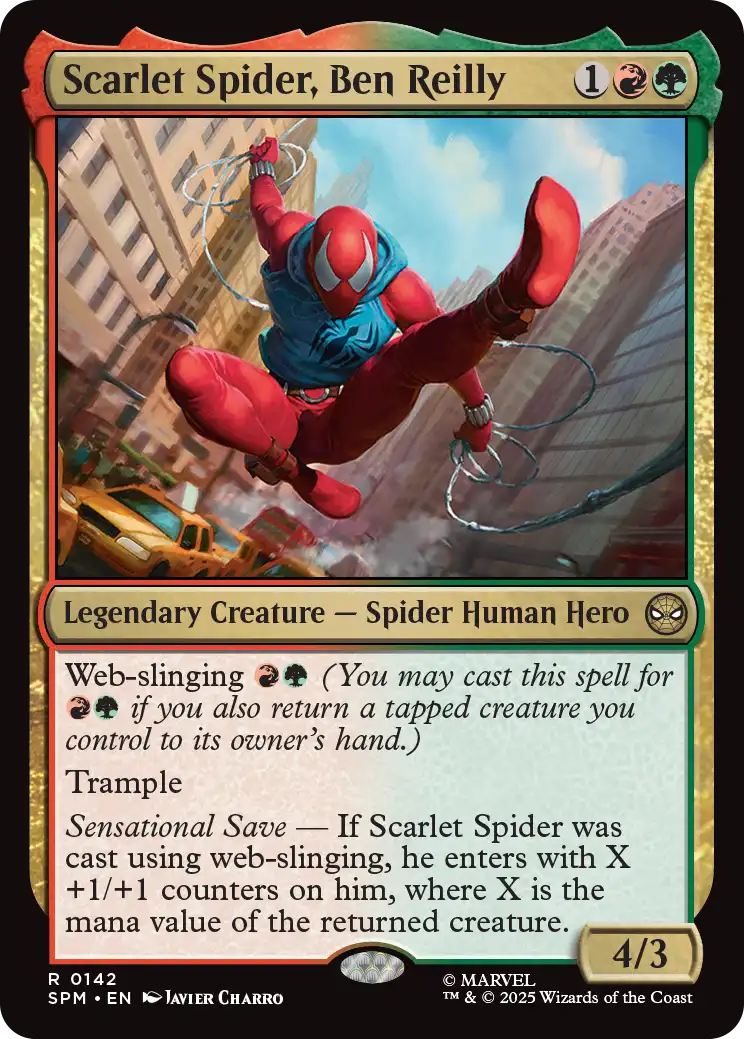MTG - Marvel's Spider-man 0142 Scarlet Spider, Ben Reilly
