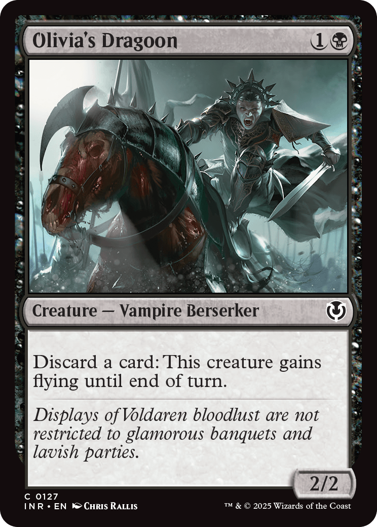 MTG Innistrad Remastered 0127 Olivia's Dragoon