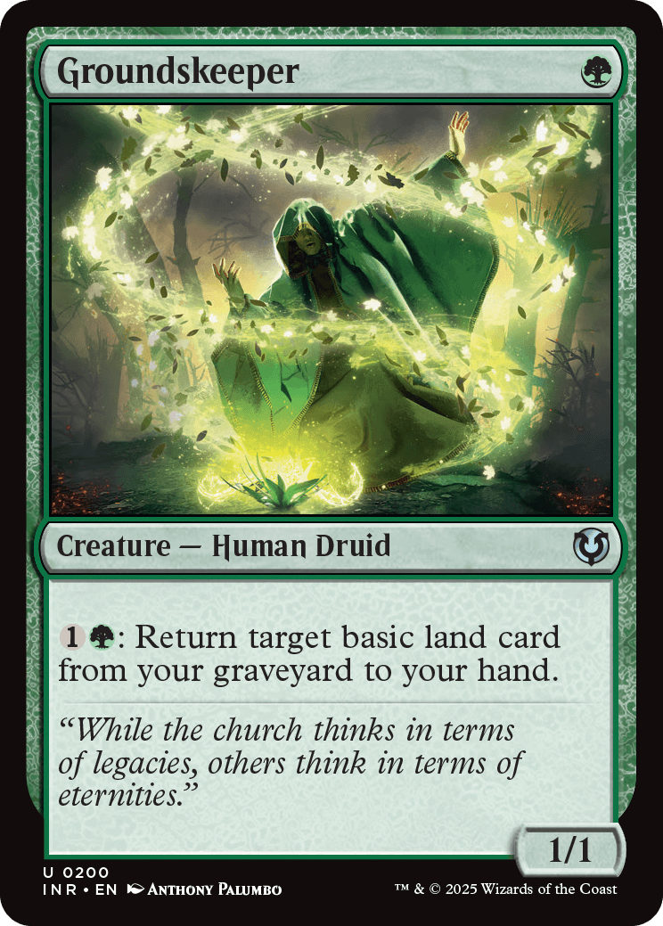 MTG Innistrad Remastered 0200 Groundskeeper
