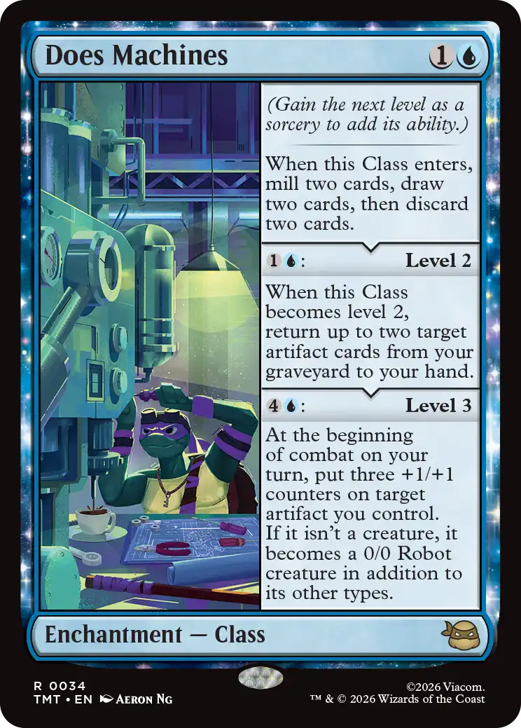 MTG Teenage Mutant Ninja Turtles 0034 Does Machines