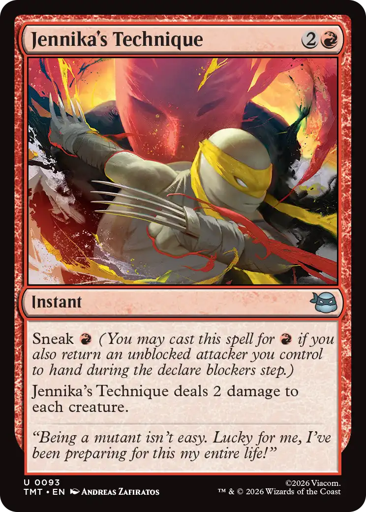 MTG Teenage Mutant Ninja Turtles 0093 Jennika's Technique