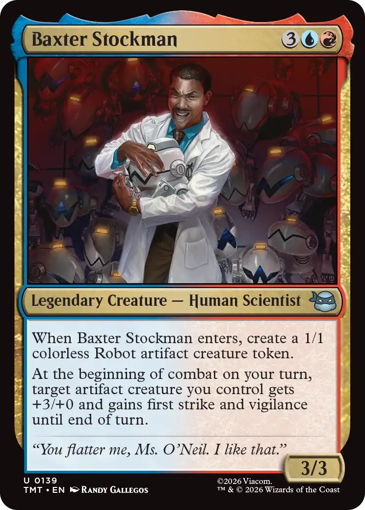 MTG Teenage Mutant Ninja Turtles 0139 Baxter Stockman