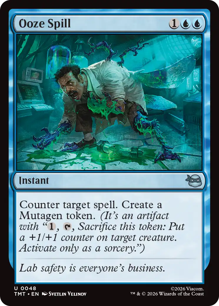 MTG Teenage Mutant Ninja Turtles 0048 Ooze Spill