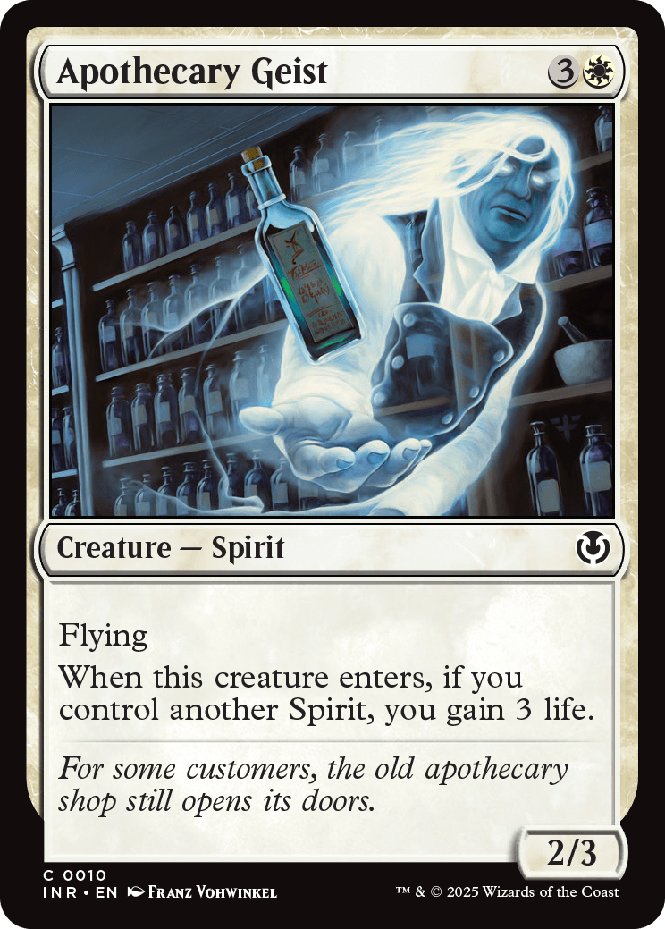MTG Innistrad Remastered 0010 Apothecary Geist