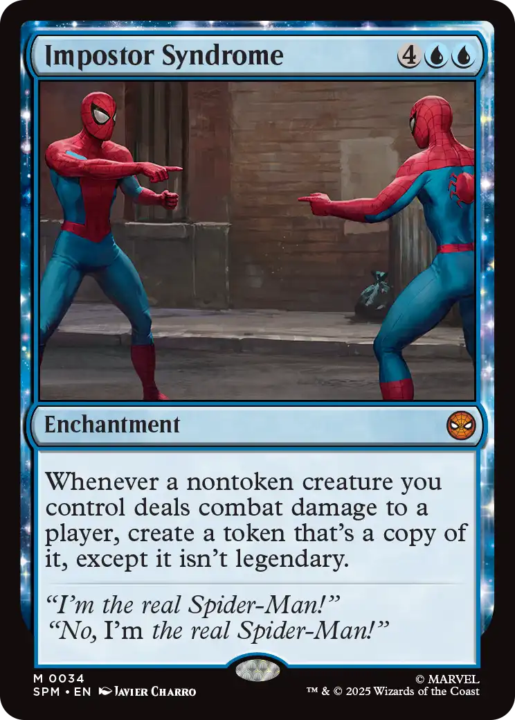 MTG - Marvel's Spider-man 0034 Impostor Syndrome Foil