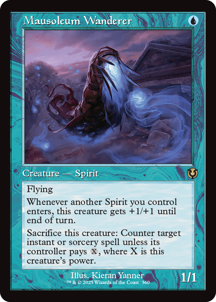 MTG Innistrad Remastered 360 Mausoleum Wanderer Retro Frame