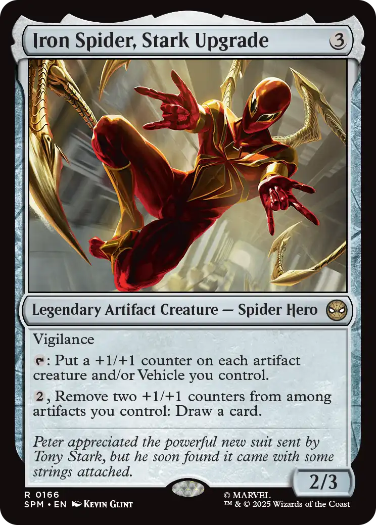 MTG - Marvel's Spider-man 0166 Iron Spider, Stark Upgrade