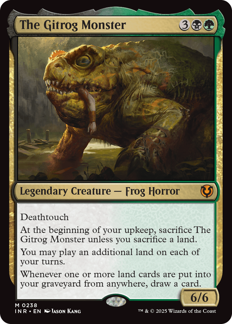 MTG Innistrad Remastered 0238 The Gitrog Monster
