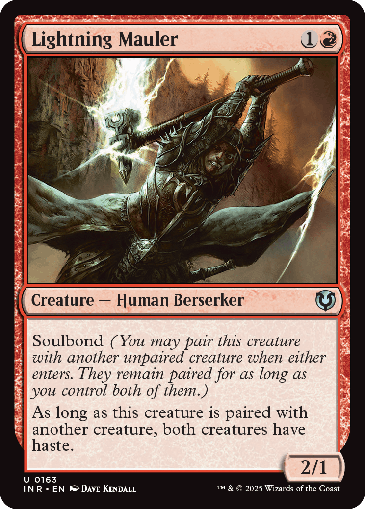 MTG Innistrad Remastered 0163 Lightning Mauler