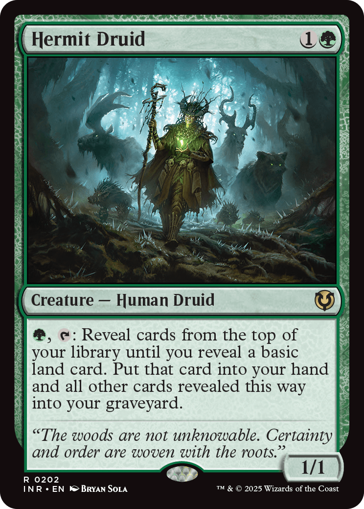 MTG Innistrad Remastered 0202 Hermit Druid