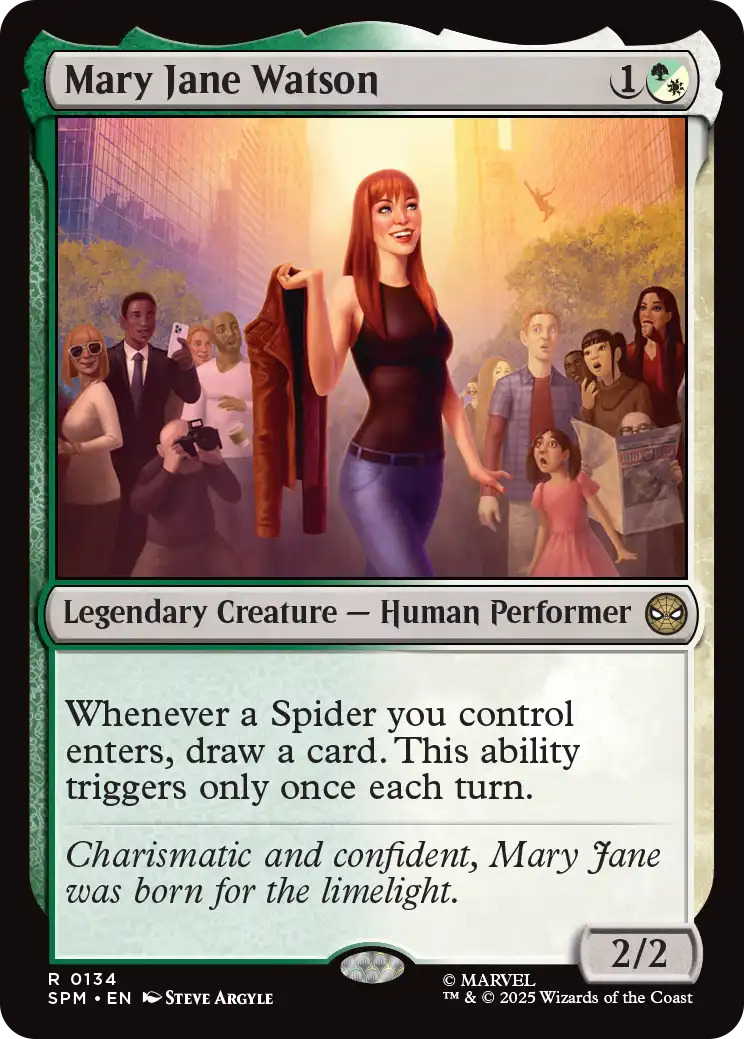 MTG - Marvel's Spider-man 0134 Mary Jane Watson